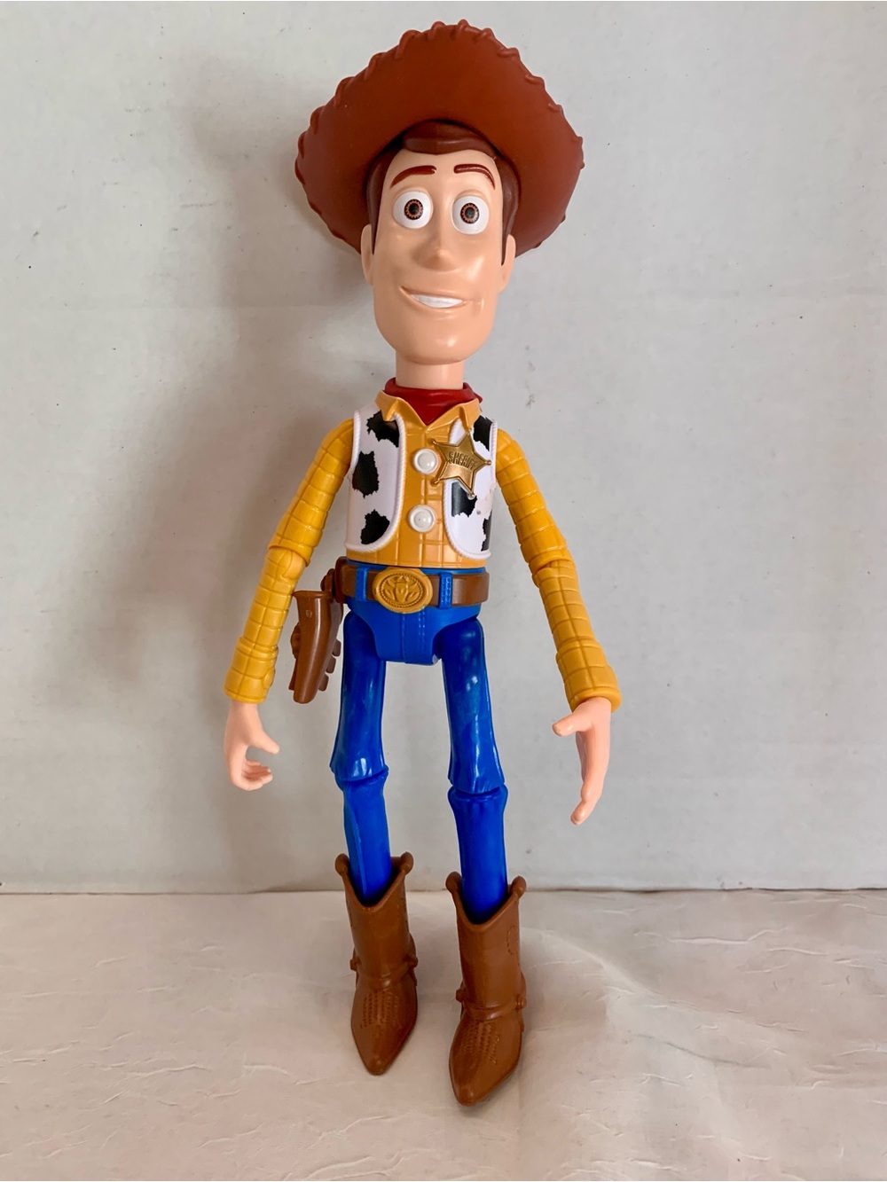 12.25 Inch Large Woody Action Figure Toy Story Sheriff Disney Pixar Kids Toy